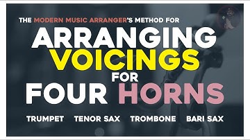 Horn Arranging 2: 4-piece Horn Section Voicings | AVOID VOICING MISTAKES!