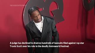 Showbiz Minute: Judge Declines To Dismiss Travis Scott Lawsuits From Deadly Astroworld Festival