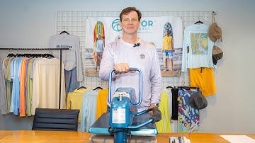 How to sublimate a Vapor Apparel shirt