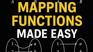 Mapping Functions Made Easy (Part A) | Injective, Surjective, Bijective Explained | EMI-BRAIN TUTORS