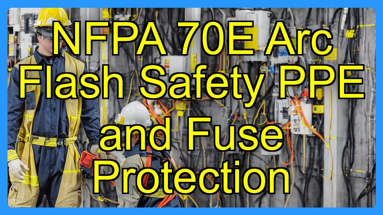 NFPA 70E Arc Flash Safety PPE and Fuse Protection - YouTube
