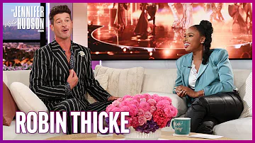 Robin Thicke Doesn’t Think Jennifer Hudson Is the Harp on ‘The Masked Singer’