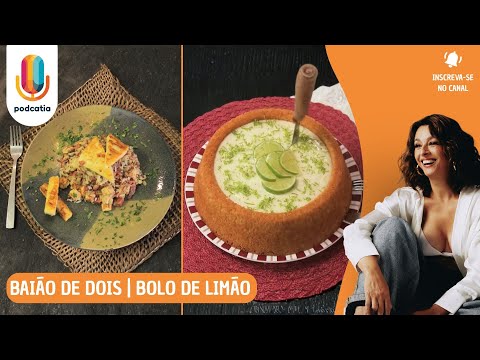 Baião de Dois no ponto certo e Bolo de Limão fofinho e perfumado, combinação perfeita