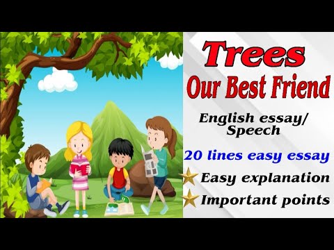essay my best friend tree