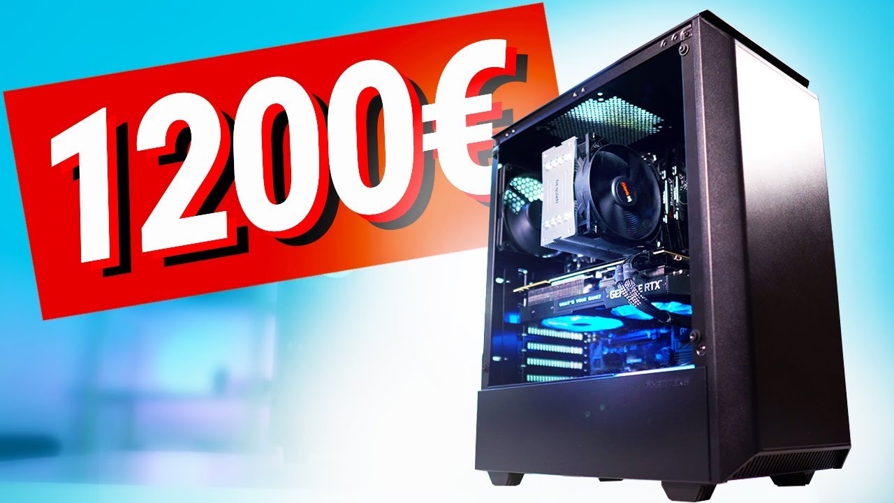 1200€ Euro GAMING PC!! - Test & Zusammenbauen (2019) - YouTube