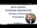RoadMap For 30 Days Data Science Interview Preparation With Materials @iNeuroniNtelligence