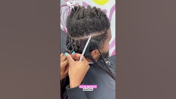Are you due for a Comb Retwist💫 Book appointment at www.NappStar.com #locs #locstyles