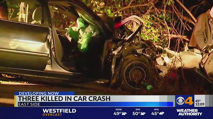 Three killed in car crash
