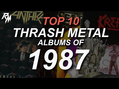 THE BEST THRASH METAL RECORDS OF 1987. (TOP 10)