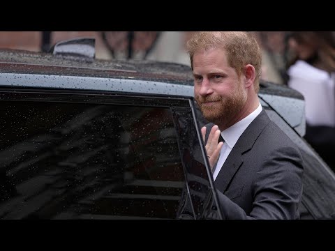 Prince Harry faces off against U.K. tabloid publisher Daily Mail