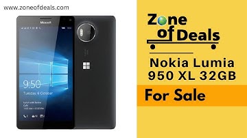BUY Microsoft Lumia 950 XL 32GB - Windows Phone- Nokia Phone 2023   Refurbished Mobile - Zoneofdeals