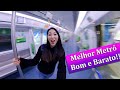 Aposto que nâo era como você pensava! BOM e BARATO!! Metrô na China Shenzhen