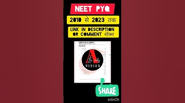 2010-2023 pyq pdf #neetpyq #shorts #tranding Neet pyq