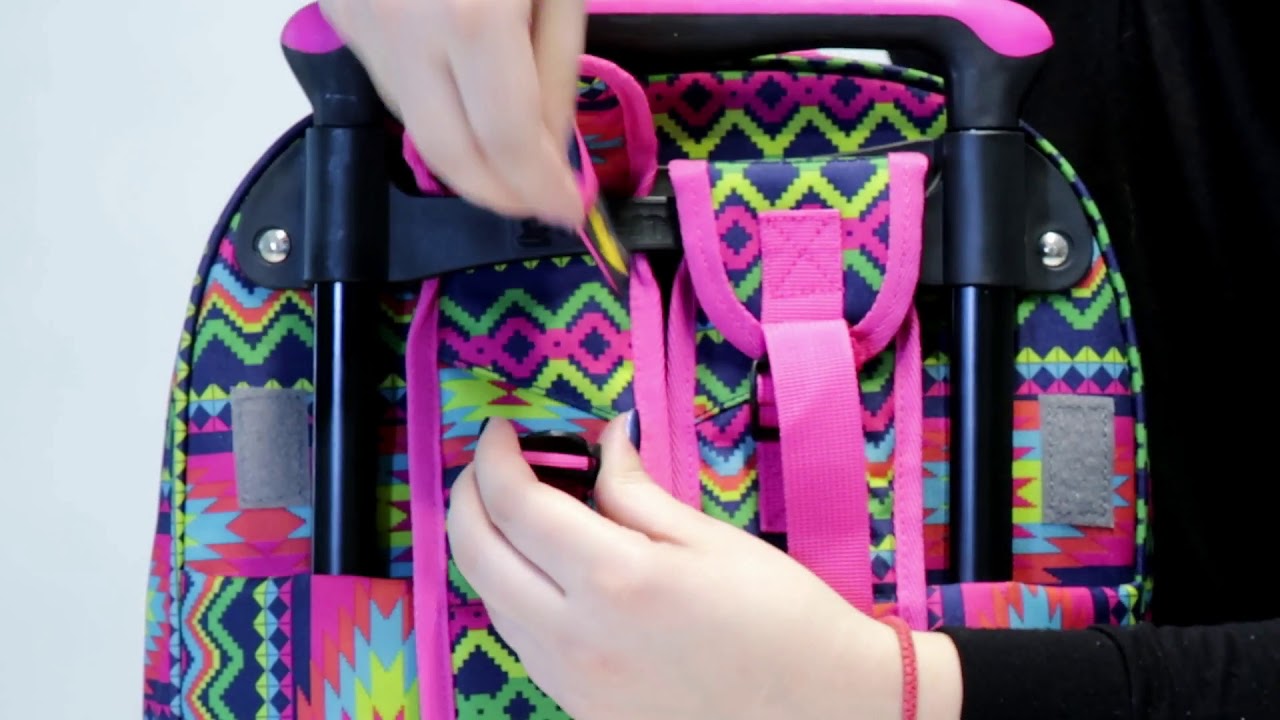 Tutorial para colocar las correas de las mochilas con carro Gremond 24  litros - YouTube