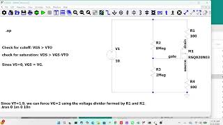 How to design a common source amplifier with a source degeneration in LTSpice