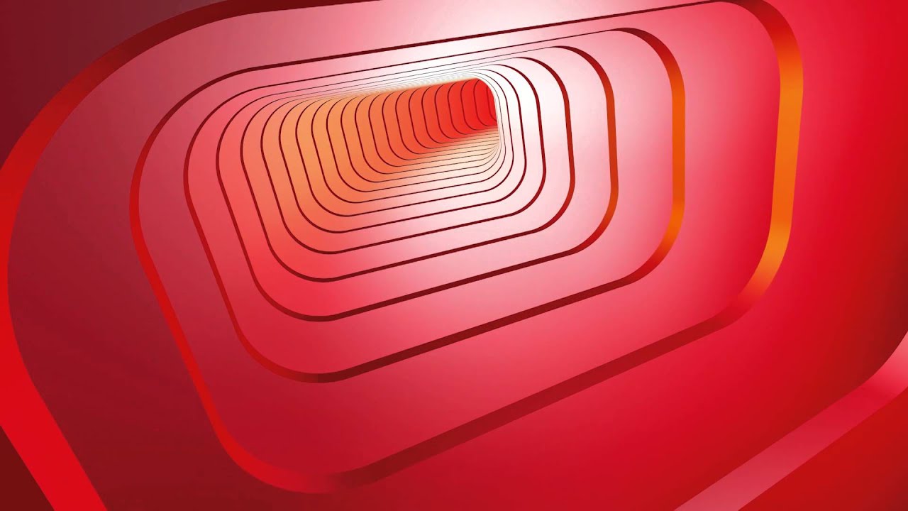 Red tunnel fly through - 3D HD animated background #06 - YouTube