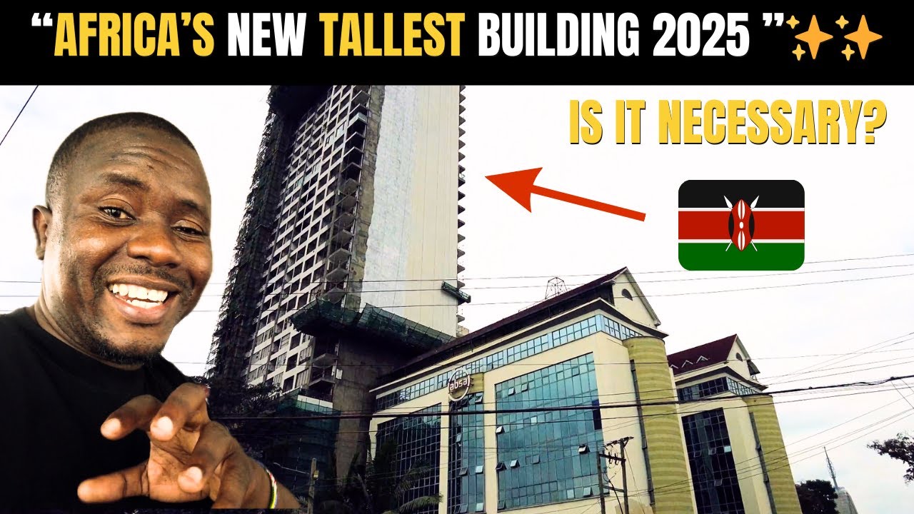 “Africa’s Tallest Building in Nairobi! 😱 Is This Kenya’s Pride? 🇰🇪✨”
