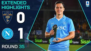 MAXI SINTESI LECCE-NAPOLI 0-1 | EXTENDED HIGHLIGHTS | SERIE A ENILIVE 2024/25