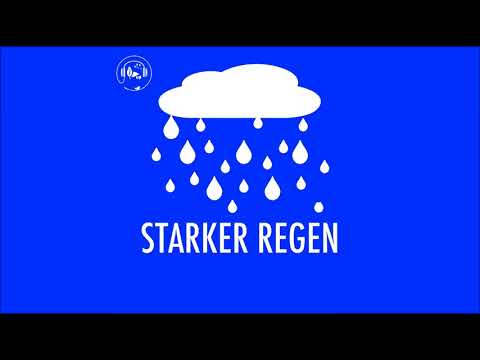 Starke Regengeräusche zum Einschlafen | 2h White Noise