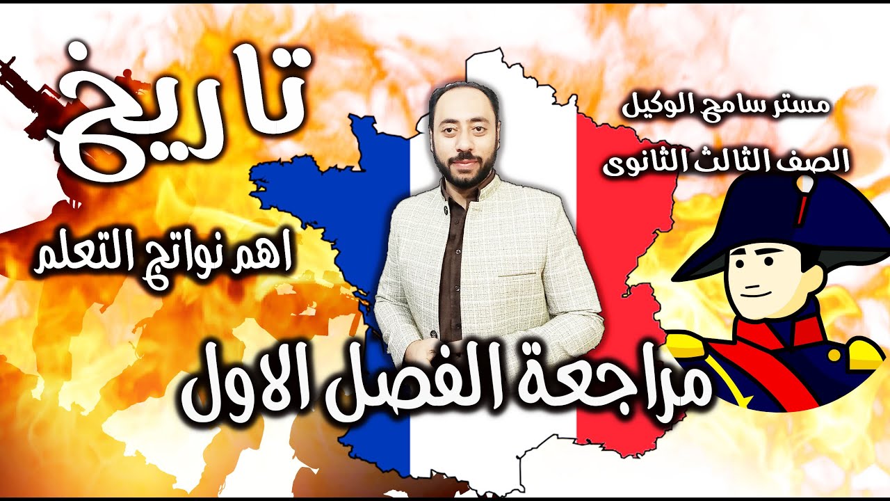 شرح ونواتج التعلم على الفصل الاول تاريخ ثالثه ثانوى2023 كامل..مستر سامح الوكيل