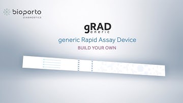 Custom lateral flow assays with gRAD