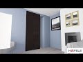 [Assembly Video] Häfele Slido Design 80-M - Wooden Door