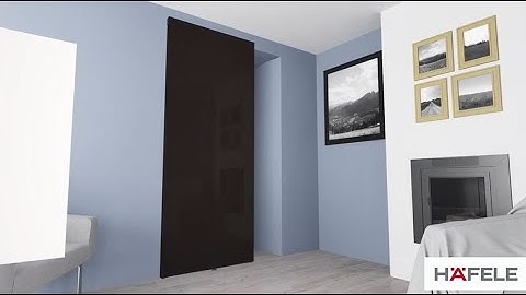 [Assembly Video] Häfele Slido Design 80-M - Wooden Door