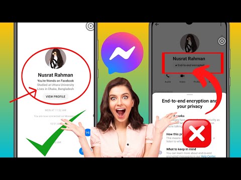 როგორ გამორთოთ ბოლოდან ბოლომდე დაშიფვრა Messenger Android-ში (2024)|  ამოიღეთ End to End En