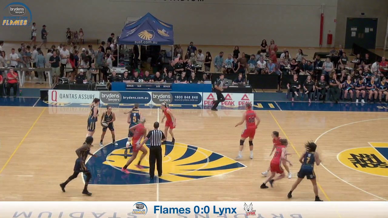 Brydens Lawyers Sydney Uni Flames V Perth Lynx WNBL Rd 15