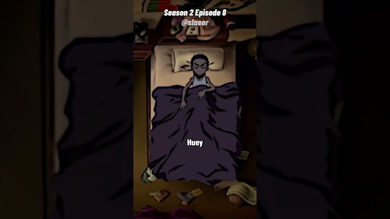 The Boondocks Riley Takes Huey S Advice Theboondocks Rileyfreeman Hueyfreeman