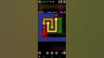 How To Solve Flow Free Classic Pack Level 27 7x7 Board Walk Through Solution Walkthrough
