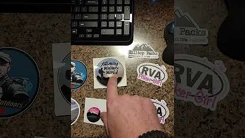 Sticker time!