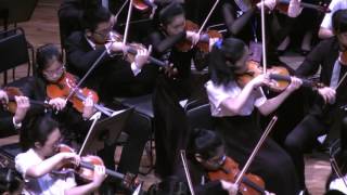20160713第二屆兩岸四地學校樂團音樂節_聯合交響樂團在廣州星海音樂廳排演_天鵝湖組曲