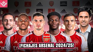 ARSENAL VA por Todos estos FICHAJES para Luchar por la Premier y todo en Europa en este 2024