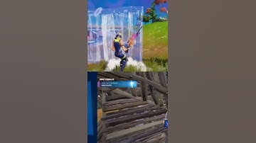 Fortnite trickshot in Split Screen