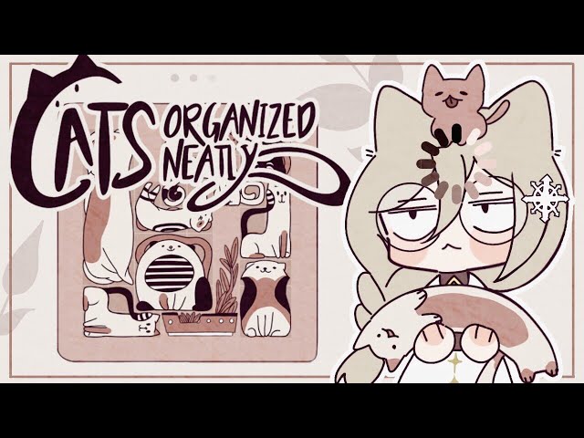 【CATS ORGANIZED NEATLY】Speedrunning Because I'm Cracked at Puzzles!【NIJISANJI EN | Aia Amare 】のサムネイル