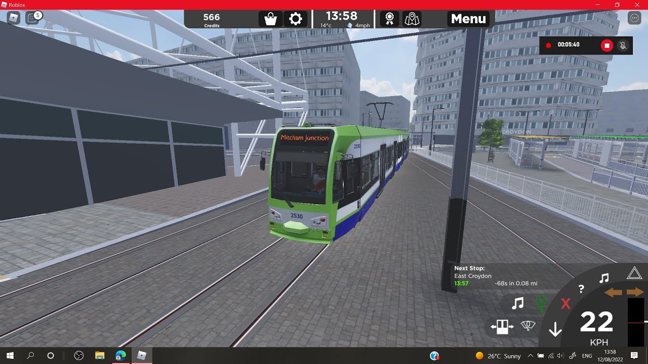 Croydon Roblox | Lloyd Park to Church Street (Got stuck at Reeves Corner)