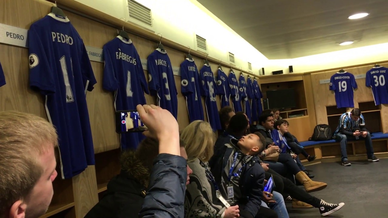 Image result for chelsea changing room