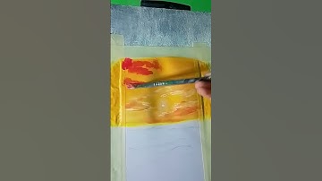 Painting Sea and Sunset Views #painting #drawing #art #shorts #shortvideo #viral #viralshort #art
