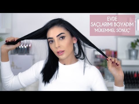 Evde Saçlarımı Boyadım | Mükemmel Sonuç 🌟💇🏻‍♀️