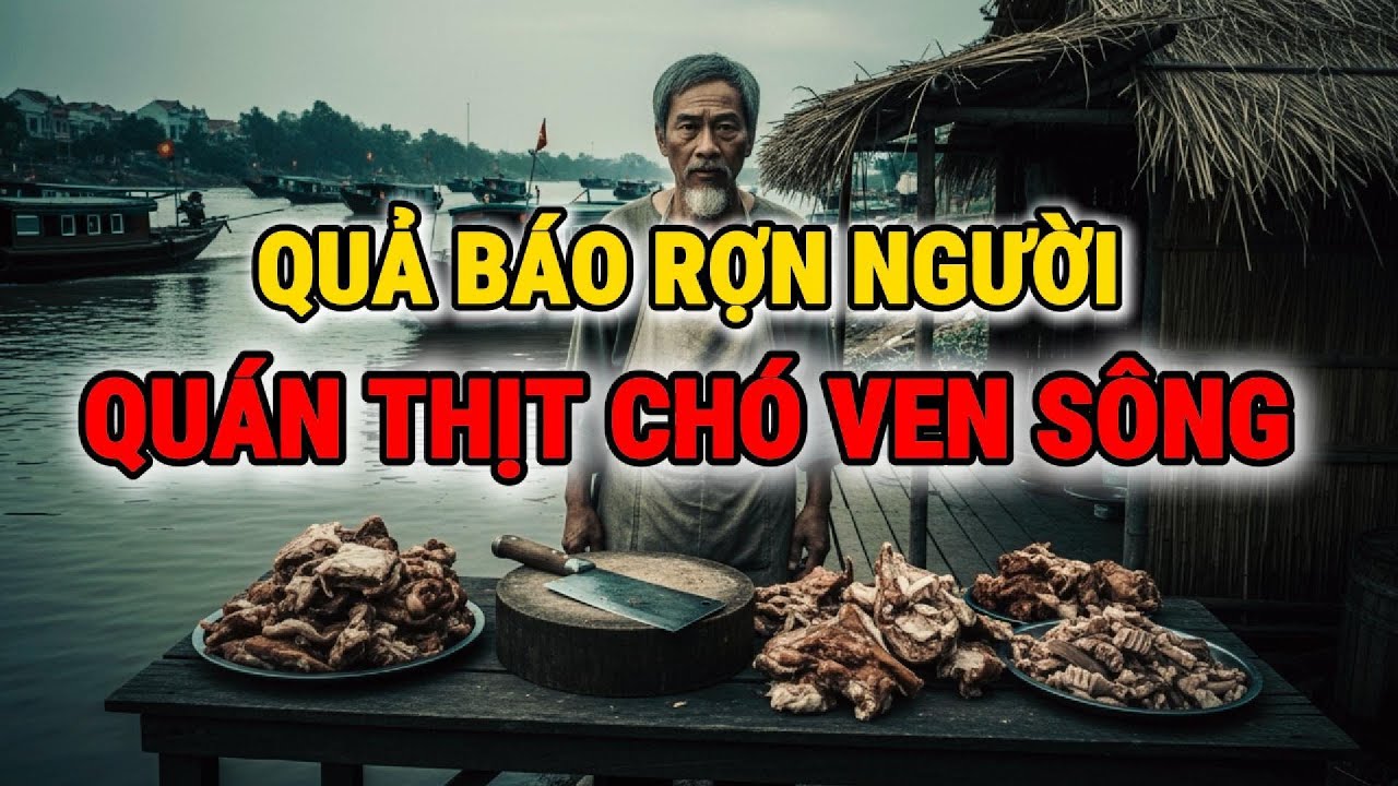 QUÁN THỊT CHÓ VEN SÔNG - QUẢ BÁO SÁT SINH Rợn Người Khiến Cả Làng Rùng Mình