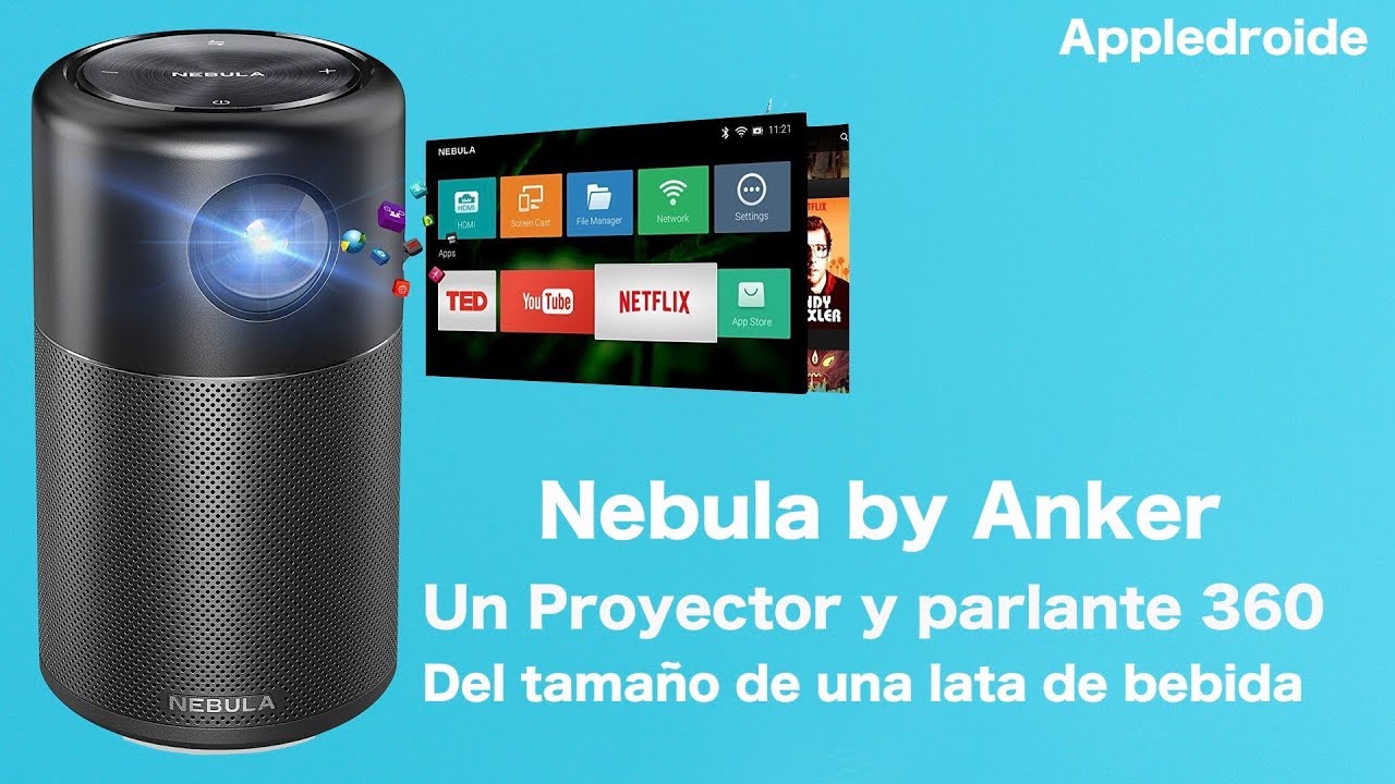 Nebula by anker una pantalla de 100 y un parlante 360 en tus manos 