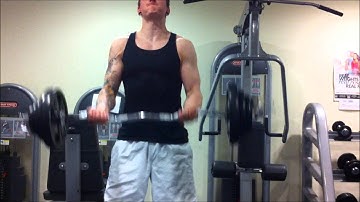 EZ Bar Curl 1rm Test