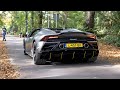 Lamborghini Huracan EVO with Akrapovic Exhaust - LOUD Revs & Accelerations