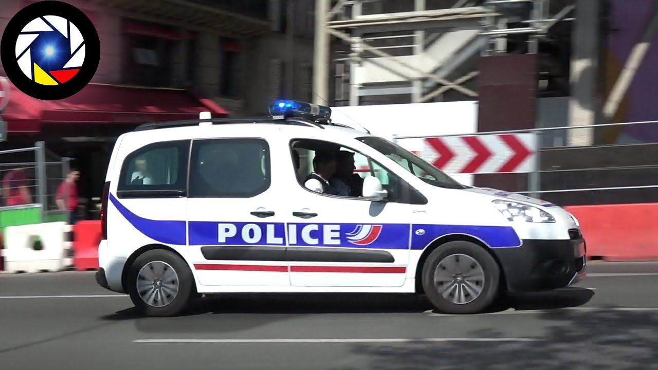 Voiture Police Nationale Paris // French Police Car Paris  YouTube