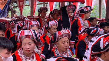 Đám cưới dao đỏ đặc sắc và A pú hát mừng đám cưới