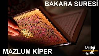 Bakara Suresi - Mazlum Kiper - Türkçe Meal