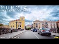 Tiny tour  murcia spain  driving in the capital city of murcia  2021 oct