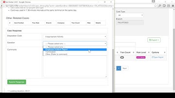 Red Amber Demo #2 - Rewards Fraud Case Management