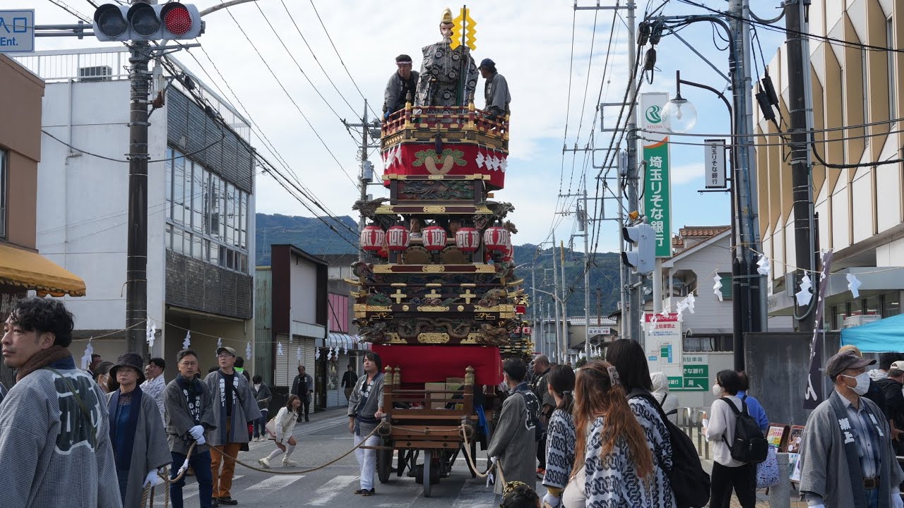 #4 寄居秋祭りに行って来たよ2025【武町の山車】